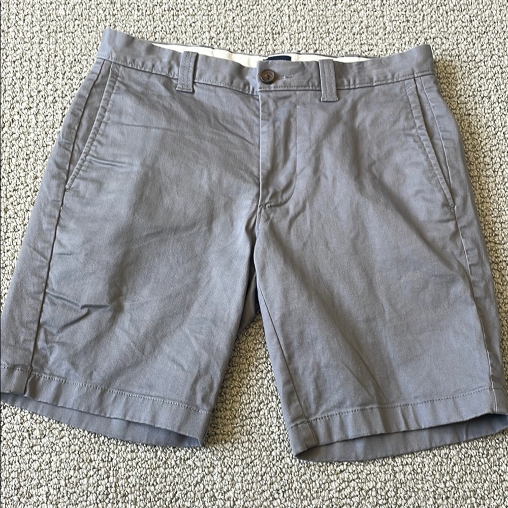 J. Crew Gray Flat Front Casual Shorts